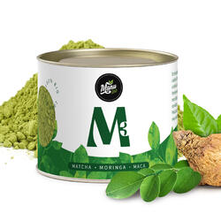 M3 - MATCHA, MORINGA, MACA BIO - dárková dóza 40 g