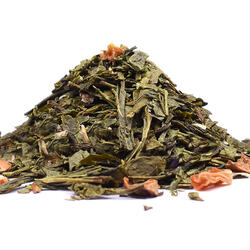 Broskvová sencha - zelený čaj