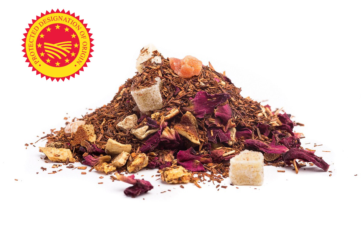 Rooibos mandarinka se zázvorem, 10g
