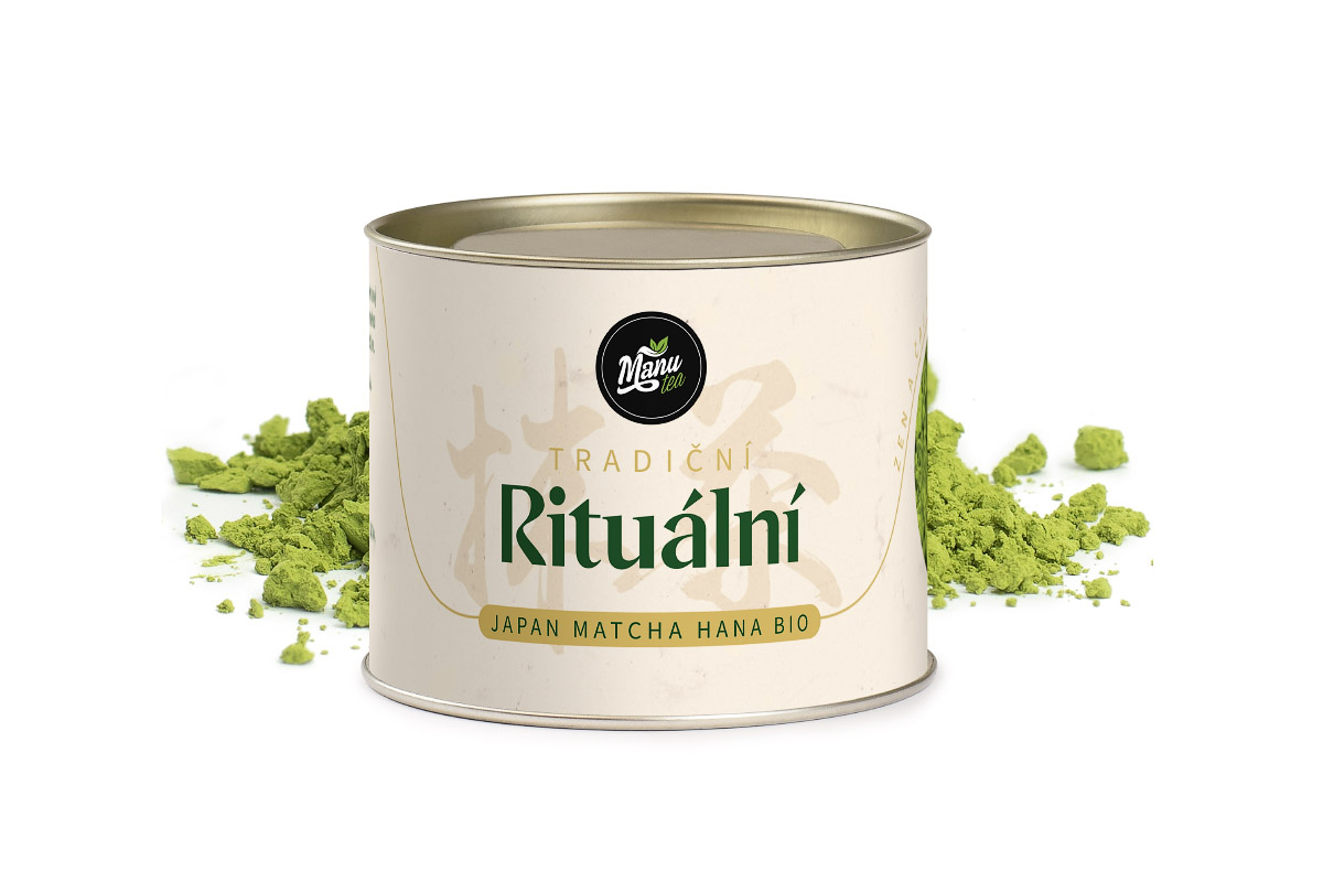 Rituální tradiční Japan Matcha BIO - dárková dóza 40 g