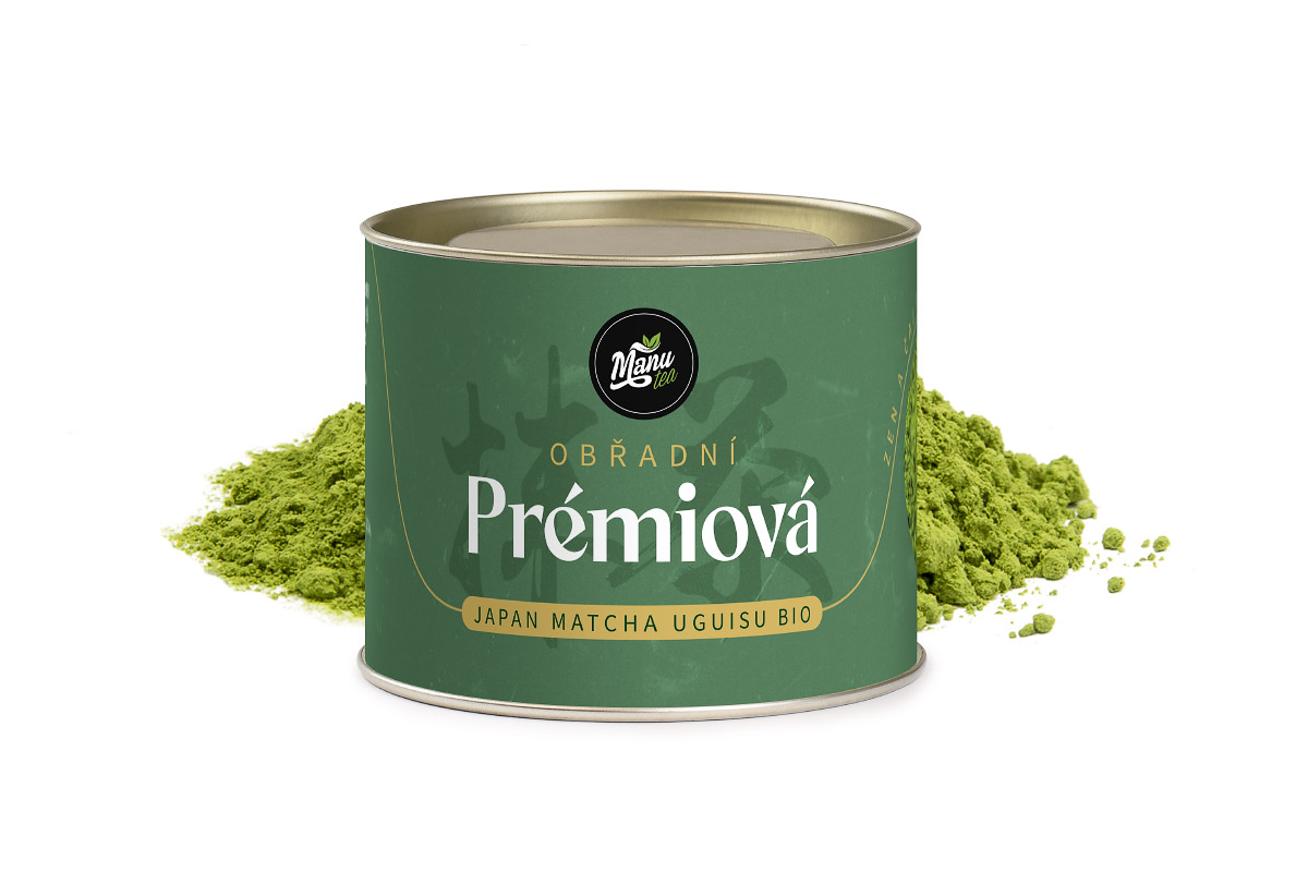 Prémiová obřadní Japan Matcha BIO -  dárková dóza 40 g