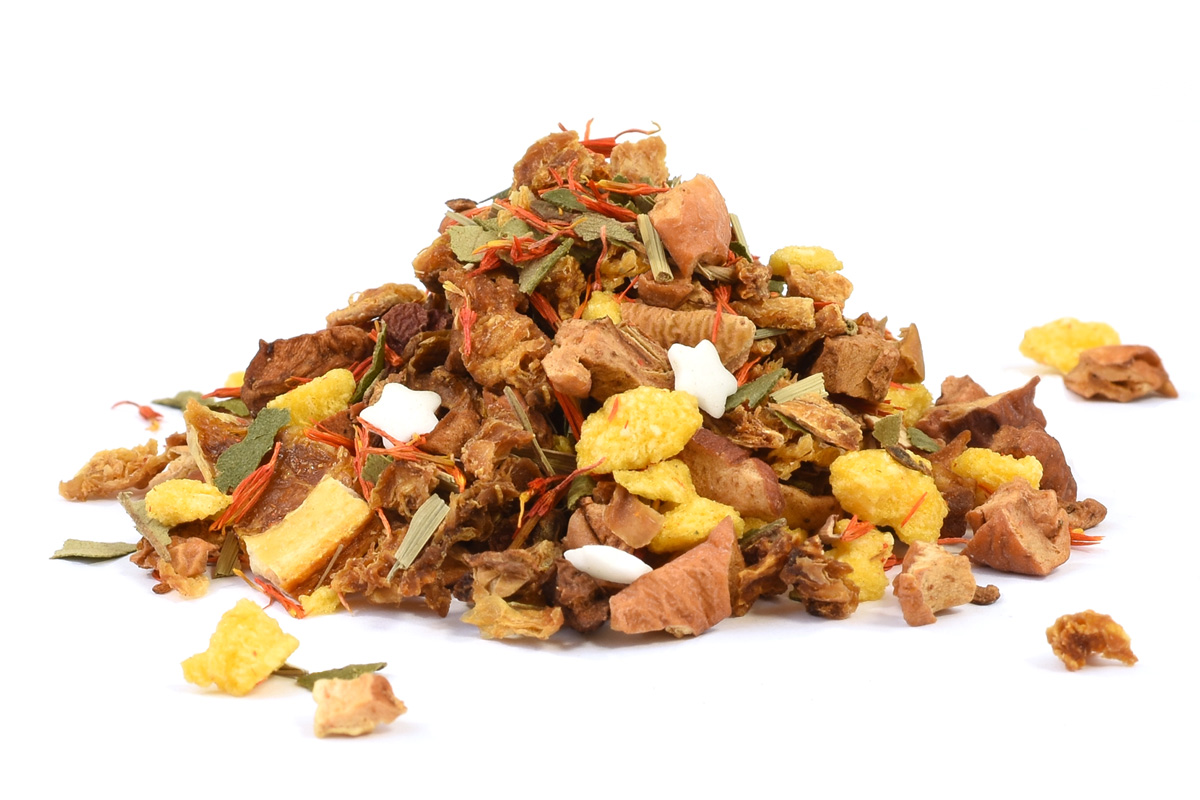 Sváteční pomeranč se skořicí - ovocný čaj, 500g